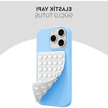 Rafta Silikon Vantuzlu Ahtapot Telefon Tutucu, Siyah Renk
