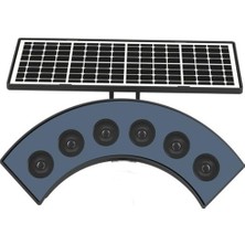 Rafta Solar Bahçe Dekoru, 6 Ledli Aydınlatma, Su Geçirmez