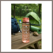 Bezos Suluk & Su Şişesi & Sporcu Matara Turuncu 1000 ml Rns