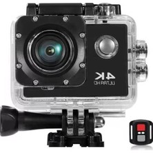 Rafta Kask Kamerası 170 Derece 16 Mp 4K Ultra Hd Wifi Aksiyon Kamerası Kumandalı Kamera