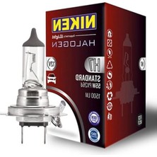 Rafta Halojen H7 Far Ampülü, 12V 55W Tekli Paket