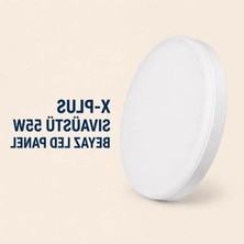 Rafta 55W Beyaz LED Panel, Sıva Üstü Montaj Için Enerji Tasarruflu