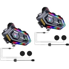 Rafta Motosiklet Kask Kulaklık Intercom, 5.3 M, 2 Adet