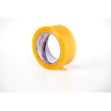 Rafta Şeffaf Koli Bandı - 45MM x 100M, Yapışkanlı Akrilik, Kopmayan Tasarım