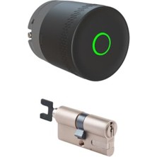Rafta Yale Linus L2 Lite Akıllı Kilit Siyah Ayarlanabilir Silindir - 2'li Bundle Seti