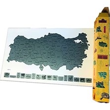 Rafta Türkiye Haritası, Gezkazı Tasarımı, Detaylı Bilgi Sunar
