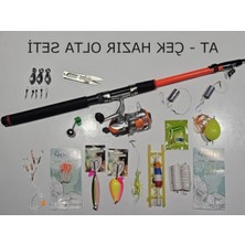 Rafta Hazır Olta Seti, 40-80 gr Ağırlığında ve 210 cm Uzunlukta