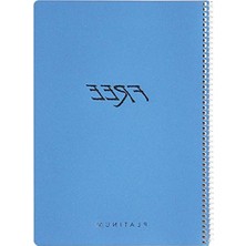Rafta A4 80 Yaprak Kareli Defter, Pp Kaplama ile Dayanıklı Tasarım