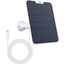 Rafta 5,8W Beyaz Solar Panel, Enerji Tasarrufu Sağlayan Güneş Enerjisi