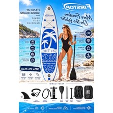 Rafta Şişme Sup Board Seti, Pompa ve Kürek ile