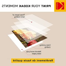 Rafta Kodak Fine Art Paper – Mat Fotoğraf Kağıdı, 50 Yaprak, 230 G/m², A6 Formatında (10 x 15 Cm), Mürekkep Püskürtmeli Baskı, Pürüzsüz Yüzey, Anılarınız Için Üstün Kalite