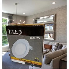 Rafta 3 Inç Slim LED Panel Armatür, 6 Watt Gücünde ve Alüminyum Kaplama