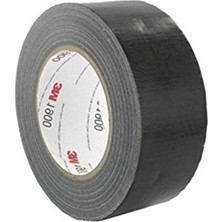 Rafta 50 mm x 50 M Güçlü Dokuma Yapışkan Bant, Siyah