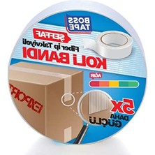 Rafta Ip Takviyeli Güçlü Koli Bandı, 45MM Genişlik, 25MT Uzunluk