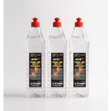 Rafta 3 Adet Hızla Yanan 1 Litre Jel Yakıt - Pratik Kullanım Için Ideal