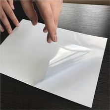 Rafta Şeffaf Laminasyon Folyosu, 61X500 cm Boyutlarında
