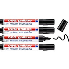 Rafta 4'lü Set 1.5-3 mm Beyaz Yazı Tahtası Kalemi, Yuvarlak Uç