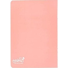 Rafta A5 Boyutunda 60 Yapraklı Kareli Defter, Pembe Renk