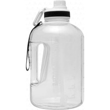 Rafta 2.5 Lt Bpa Içermeyen Motivasyonel Su Matarası, Beyaz