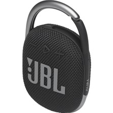JBL Clip 4 Taşınabilir Hoparlör Siyah 10 Saat Çalma Süresi ve 5 W Güç ile Su Geçirmez Tasarım