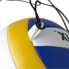 Rafta Voleybol Topu, Pompa Hediyeli, Mavi Beyaz Renk