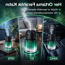 Rafta Işıklı Şarjlı Araç Aroma Difüzör ile Aromaterapi Keyfini Yolda Yaşayın