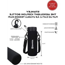 Rafta Safir Kamp Stanleye The Aerolight Bottle Flip 0.47 Lt ile Uyumlu Omuz Askılı Kılıf