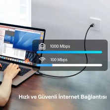 Unitek Unıtek Usb-C To Ethernet Kablo 3m (C18148AGY01-3M)