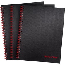 Str Store Dizüstü Bilgisayar, Sert Kapaklı, Premium Optik Kağıt, Scribzee Uygulaması Uyumlu, Çevre Dostu, Dayanıklı Spiral Cilt, 28 cm x 20 Cm, 70 Çift Taraflı Çizgili Sayfa, 3'lü Paket (400123488)