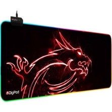 Str Store Digipod Rgb Gaming Oyuncu Mousepad 70X30 Xl Kaymaz Taban Mouse Pad 4mm Kalınlık