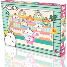 Ks Puzzle Mol 709 Molang 50 Parça Lisanslı Puzzle