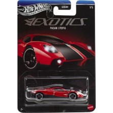 Rafta Hot Wheels Silver Series Exotics Pagani Utopia Die-Cast Araba, 1/5