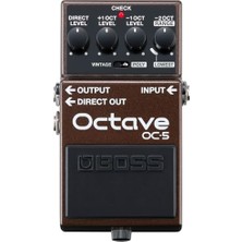 Rafta Oc-5 Polifonik Gitar/bas Oktave Pedal