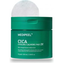 Str Store Medıpeel Cica Cooling Calming Pad 2x 50 Adet – Yüz Için Serinletici ve Yatıştırıcı Pedler