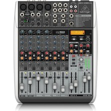Rafta QX1204USB 12-In 2/2-Bus Mixer With Xenyx Mic Preamps & Comp., British Eqs, 24-Bit Multi-Fx Pro. & Usb/audio Int.