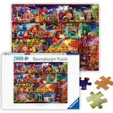Rafta Ravensburger - 2000 Parça Puzzle Kitapların Dünyası (166855)