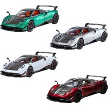 Rafta Solira Store - 1:24 Lüks Yarış Araba Diecast Model Araba Metal – Buhar Efektli, Işıklı Sesli, Açılır Kapılı Koleksiyon Oyuncak