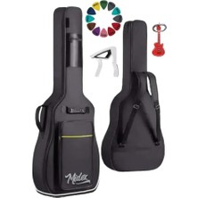 Rafta Midex Cs-99 Case Klasik Gitar Çantası Gigbag Kalın (Capo Hediye)