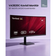 Viewsonic VA3820C-2 38 Inç Uwqhd Kavisli Monitör