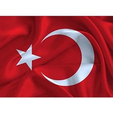 Rafta 20 x 30 cm Türk Bayrağı - 10 Adet Paket
