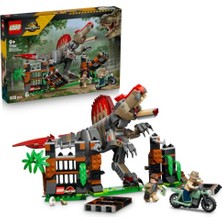 Rafta LEGO Jurassic World Spinosaurus Dinozor Kaçışı 77982