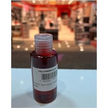 Rafta Cadılar Bayramı Yapay Kan, Gerçekçi Sıvı Makyaj Efekti, Yıkanabilir, 30ML