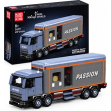 Mould King 024071 Ağır Hizmet Karavan Yapım Seti | 615 Parça