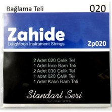 Rafta ZP20 Uzun Saz Teli Takım 0.20 Uzun Sap Bağlama Teli 2 Ad