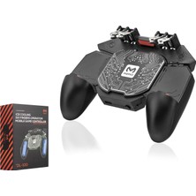 Memo Soğutucu Fanlı Telefon Tutuculu Mobil Gamepad 4 Butonlu 4000 Mah Siyah Hadron DL100