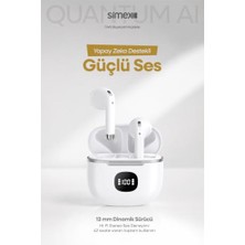 Rafta Yapay Zeka Destekli Akıllı Bluetooth Kulaklık Hd Mikrofon Gerçek Zamanlı Dil Çeviri Ai Anlık Tercüme
