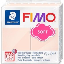 Rafta Fimo 8020-43 Fimo Soft Modelleme Kili 57 Gr. Açık Ten