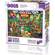 Ks Puzzle 20105 Puzzle 500 Flowers Paws