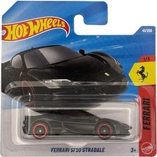 Rafta Hot Wheels Ferrari SF90 Stradale - Ferrari 1/5 - JJK89 - Siyah - Mattel 2026 (41/250)