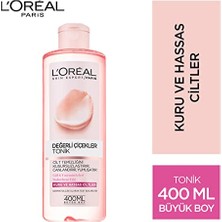 Rafta L’oréal Paris Değerli Çiçekler Tonik Kuru ve Hassas Ciltler (400 Ml)